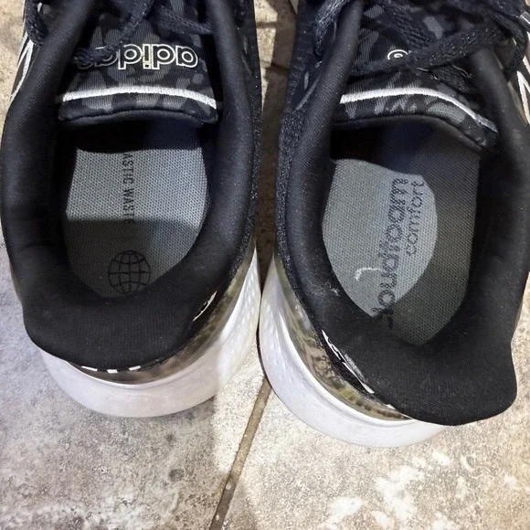 Adidas Adult Puremotion Core Black/White/Magic Mauve‎ 6 Sz 8 - Picture 6 of 9